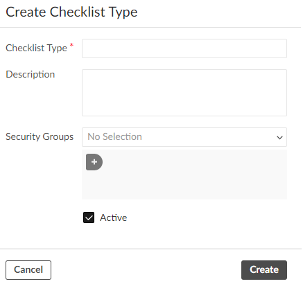 A screenshot of a checklist

Description automatically generated